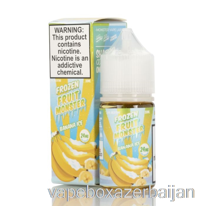 E-Juice Vape ICE Banana - Frozen Fruit Monster Salts - 30mL 48mg